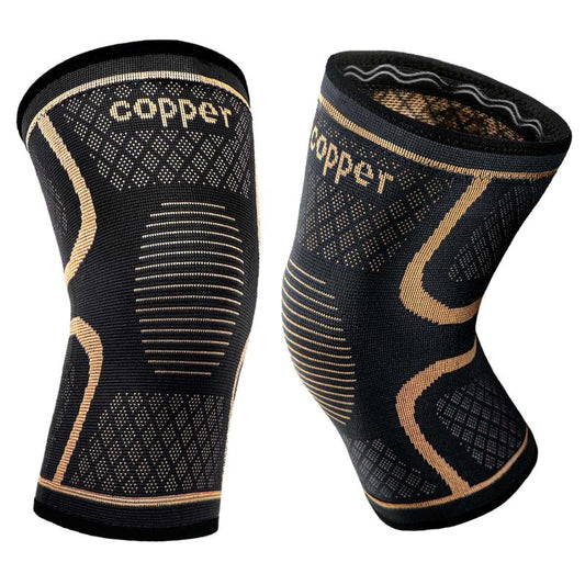 1 Pair 3D Knitted Sports Knee Sleeves for Men and Women Hiking, Volleyball, Cycling, Running, Knee Pads